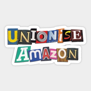 Unionise Amazon Sticker